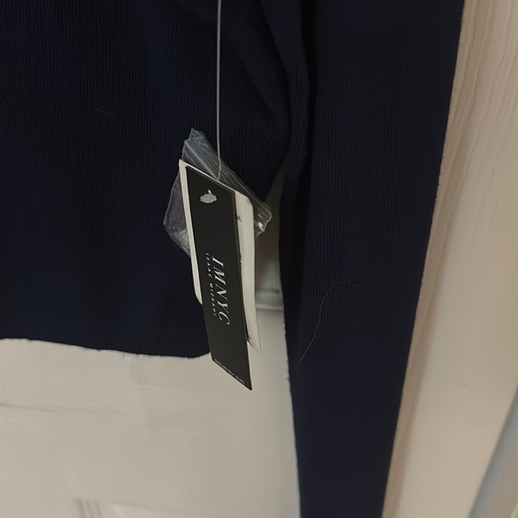 NWT IMNYC Navy Sweater Size Small - Picture 2 of 4
